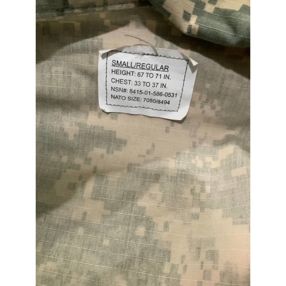 100% Authentic Military Issue Jacket Size Small - Picture 7 of 9